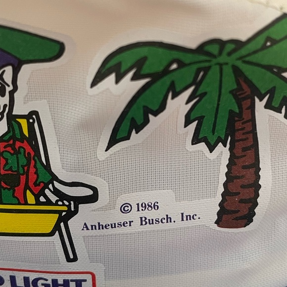 Rare Budweiser Bud Light Vintage 1986 Hat Unworn - Picture 3 of 9